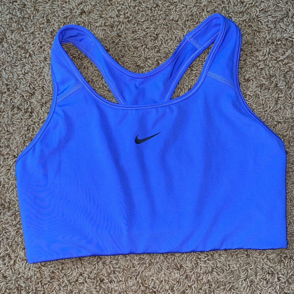 purple, nike sports bra, insertable padding